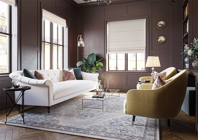 Soho, Cloud - Twist&Fit Roman Blind - Image 7